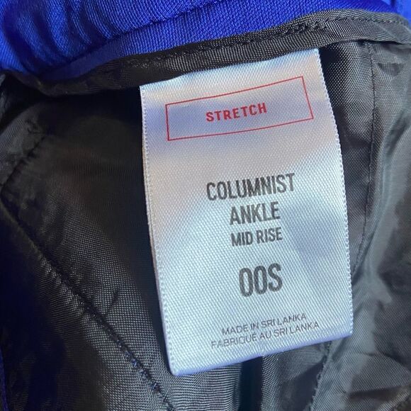 Women’s columnist mid rise ankle pants size 00S - Picture 5 of 10